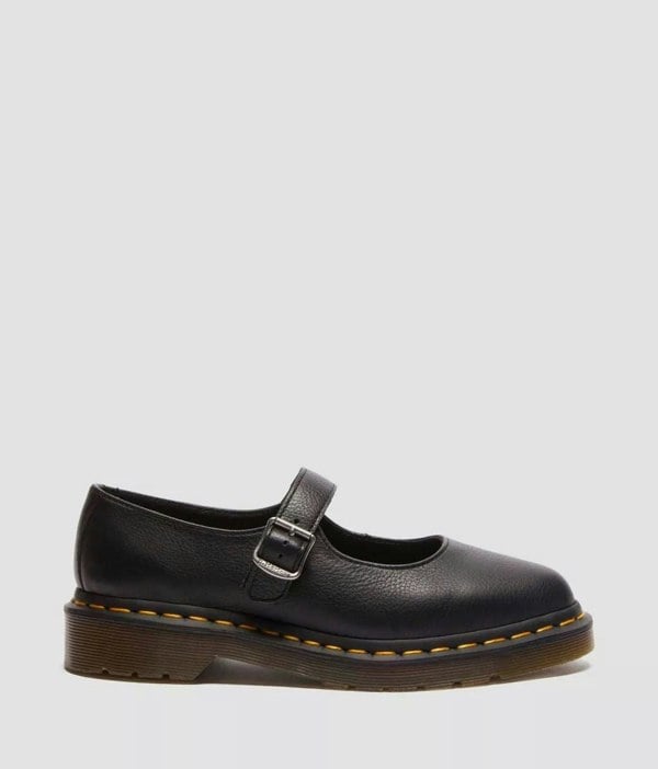Dr. Martens ElpHie Mary Jane Virginia Leather Women's Black Shoes
