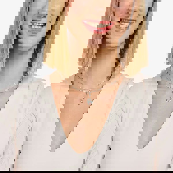 THOMAS SABO Silver Eternal Love You & Me Engraved Charm 2108-691-21