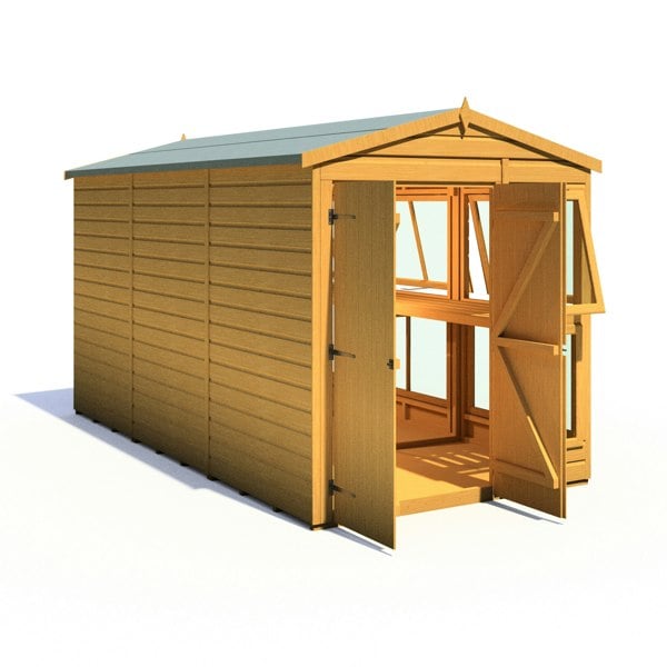 Shire Sun Hut 6x12 Potting Shed 12mm Shiplap - Best Shed