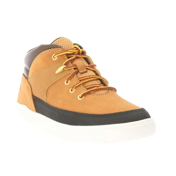 Timberland Kids Seneca Bay Leather Zipped Hiking Boots - Wheat