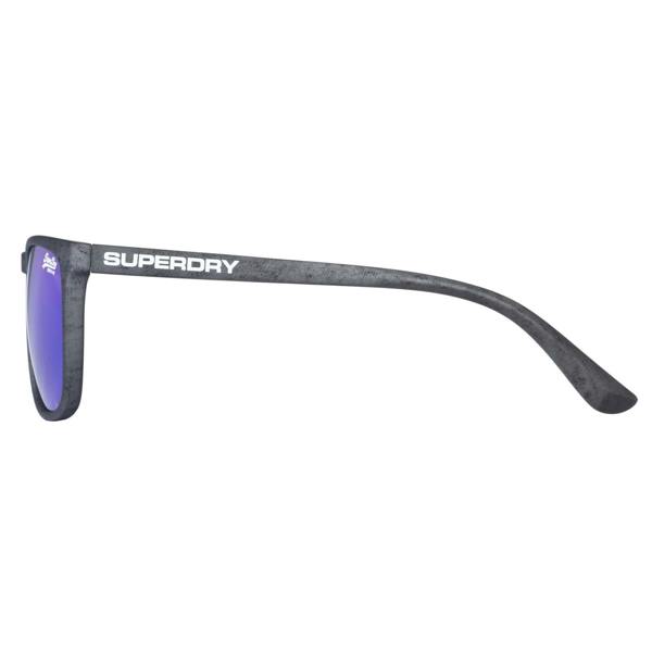 Superdry Sunglasses SDS Shockwave 182 Matte Black Green Mirror