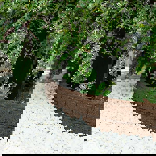 Nicoman Recycled Rubber Lawn Edging Ultra Curve Bricks Border