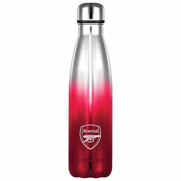 Arsenal FC Metallic Bottle, Water Bottles, Sports, Gift