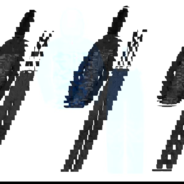 Mountain Warehouse Kids Vortex Extreme Waterproof Ski Jacket & Trousers - Black