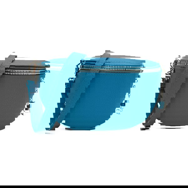 Kitise Italian Real Leather Bum Bag Style Crossbody Bag