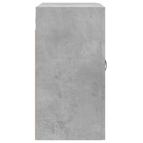 Berkfield Wall Cabinet Concrete Grey 60x31x60 cm Engineered Wood