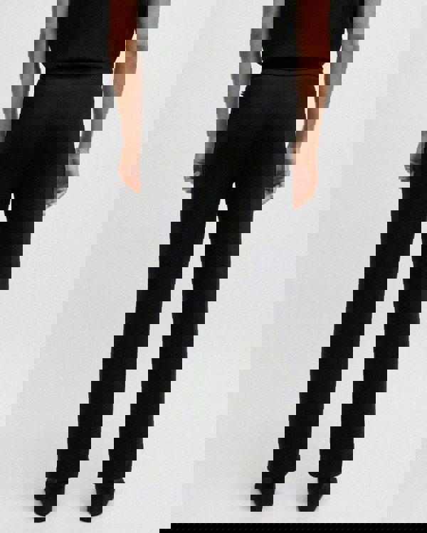 BOSS Orange Waffle Mens Cotton-Blend Pyjama Bottoms with Embroidered Logo - Black 001