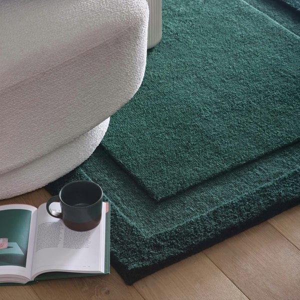 Origins Stacked Border Dark Green