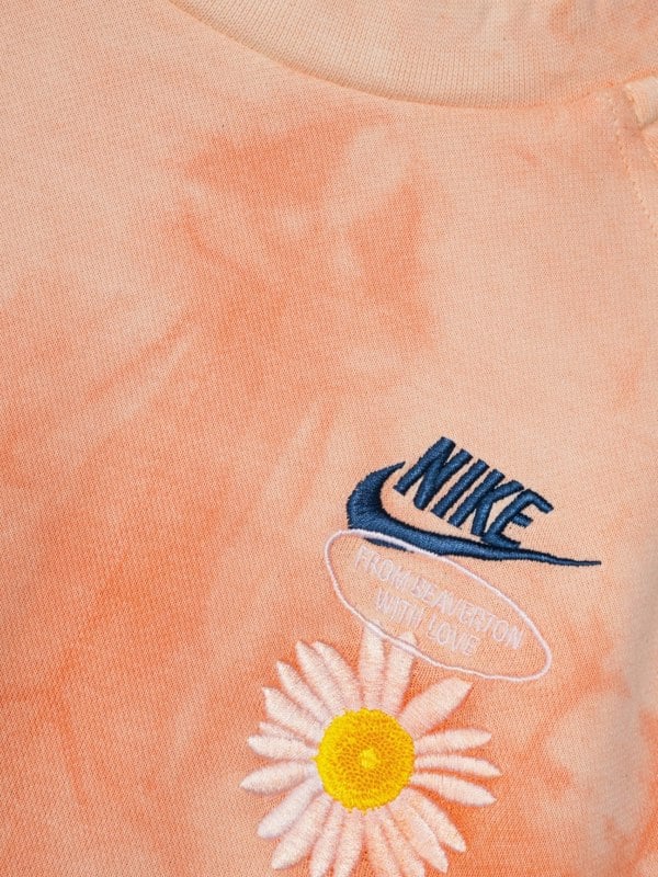 Nike Sportswear French Terry Tie-Dye Crewneck