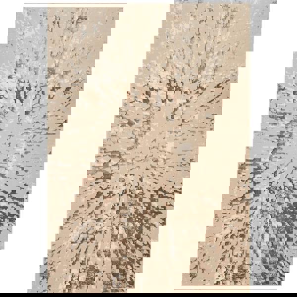 Smart Living Sunset Modern Shimmer Rug - Beige