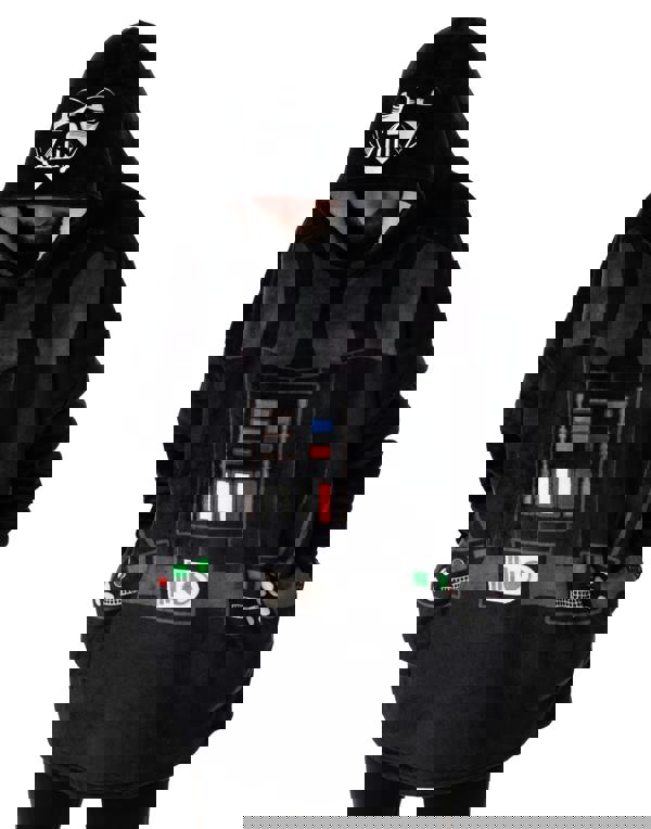 Star Wars Unisex Black Darth Vader Blanket Hoodie (One Size)