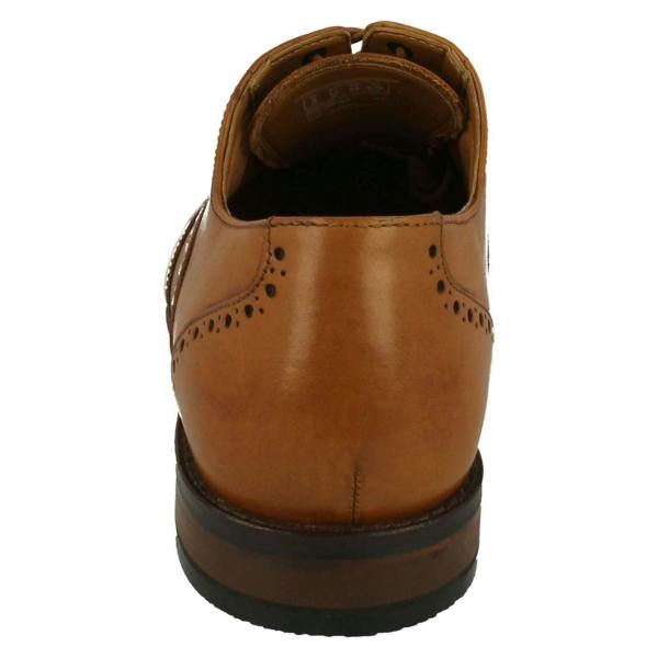 Clarks Mens Clarks Brogue Detailed Lace Up Shoes Edward Walk