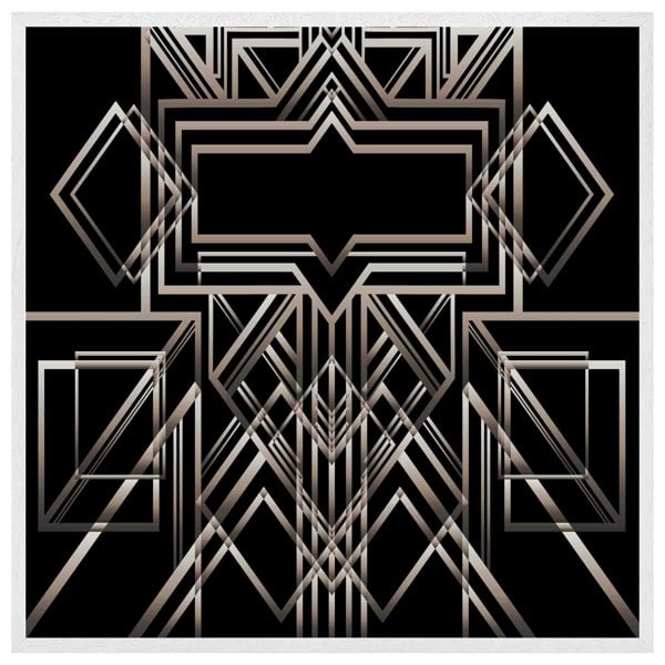 Benjamin Tate Design Geometric art (picture Frame)