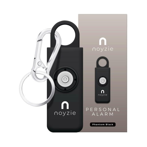 Noyzie 125db Personal Safety Alarm Siren & 200 Lumen Strobing LED Light