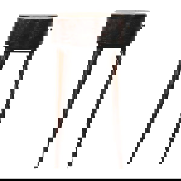 Artisan Furniture Solid Wood California Walnut Rounded Small Console Table