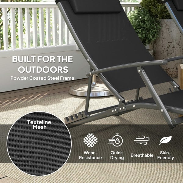 Sun Lounger Set