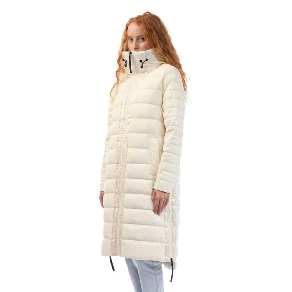DKNY Womens/Ladies Quilted Down Puffer Jacket - Beige - 