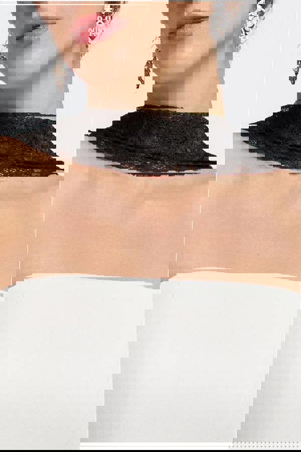 Floral Lace Scarf AC03