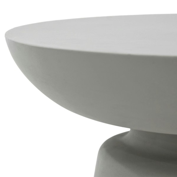 Elementi Kylix GRC Side Table in Space Gray