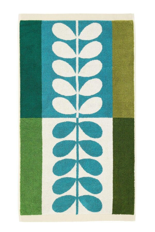 Orla Kiely Stem Check Willow Towels