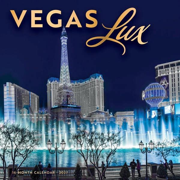 Vegas Lux Calendar 2027, Wall Calendars, Month To View, Travel, Gift