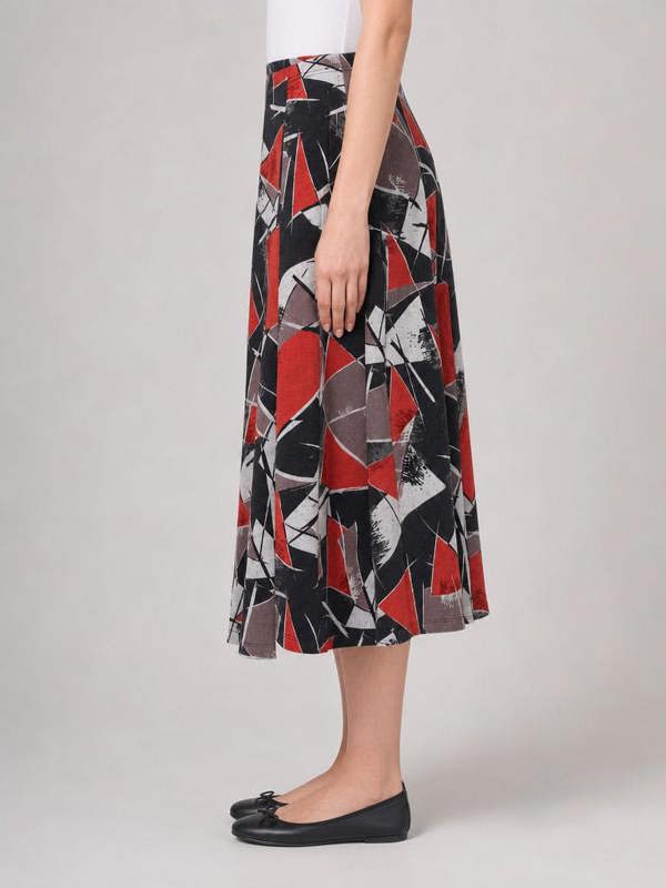 TIGI Arty Geometric 6 Panel  Skirt-regular