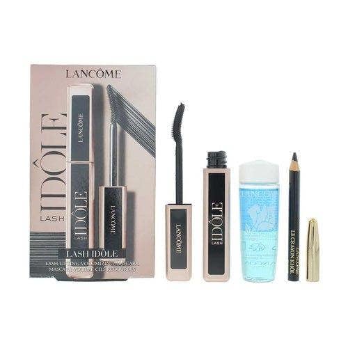Lancome Lash Idôle Gift Set Mascara + Eye Pencil + Make-Up Remover