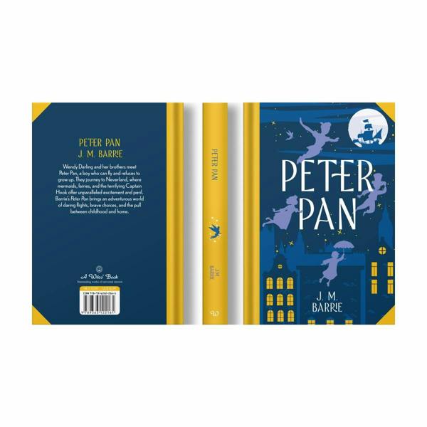 Peter Pan by J. M. Barrie (Deluxe Hardback Sprayed Edge Edition)