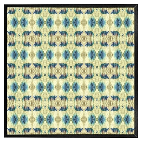 Benjamin Tate Design Psychedelic geometric pattern (Picture Frame)