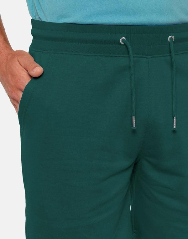 Men's Organic Cotton Relax Shorts – Bottle Green - British Boxers