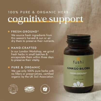 Fushi Wellbeing Organic Ginkgo Biloba