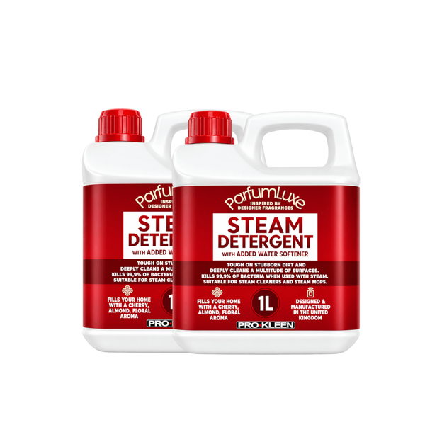 ProKleen Pro-Kleen Parfum Luxe Steam Mop Detergent Lost Cherry 1L x2 - Deeply Cleans, Removes Stains, Deodorises