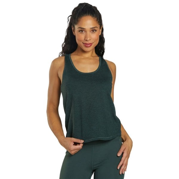 Girlfriend Collective Womens/Ladies Reset Relaxed Fit Training Tank Top - Moss