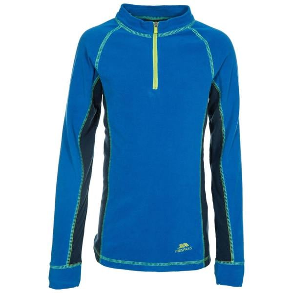 Trespass Childrens/Kids Bubbles Fleece Top And Bottom Base Layers - Electric Blue X - 