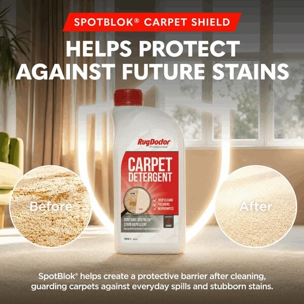 Rug Doctor Carpet Detergent with SpotBlok, 1 Litre