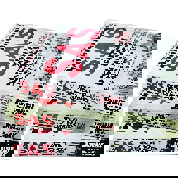 Damien Lewis Collection 3 Books Set (SAS Great Escapes, SAS Great Escapes Two and SAS Great Escapes Three)