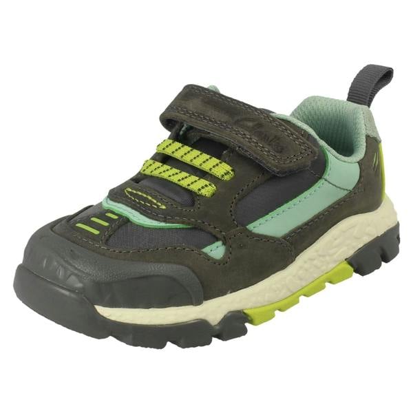 Clarks Boys Clarks Casual Trainer Shoes Steggy 2 Park