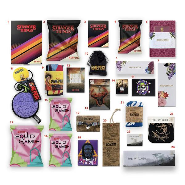 The Netflix Advent Calendar - packaging view