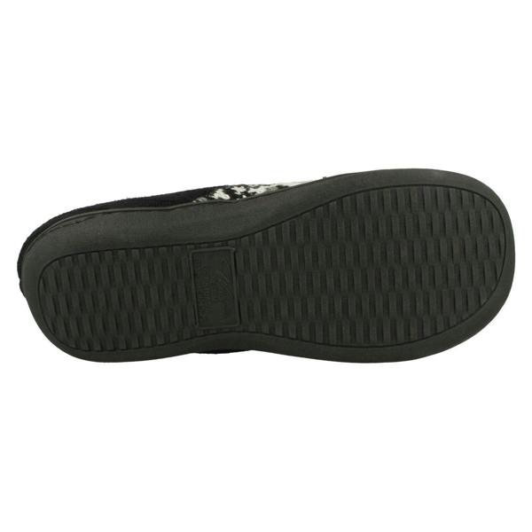 Four Seasons Ladies Four Seasons Knitted Mule Slippers Jane