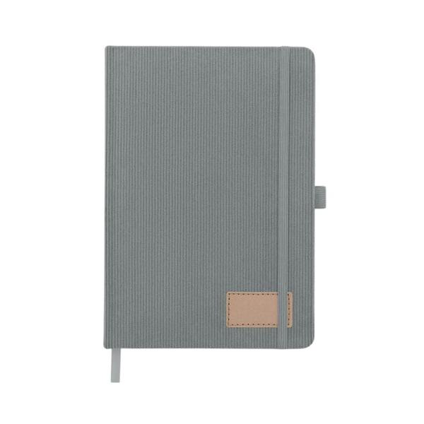 MidOcean Cordi note Hard Cover RPET A5 Notebook - Grey - 