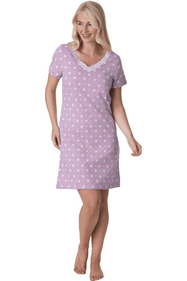 Womens Soft Cotton Summer Nightdresses