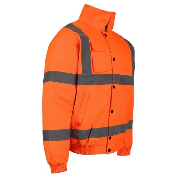 Hi-Vis Bomber Jacket – EN471 Class 3, Waterproof & Quilted Lining - Hi-Vis Trousers