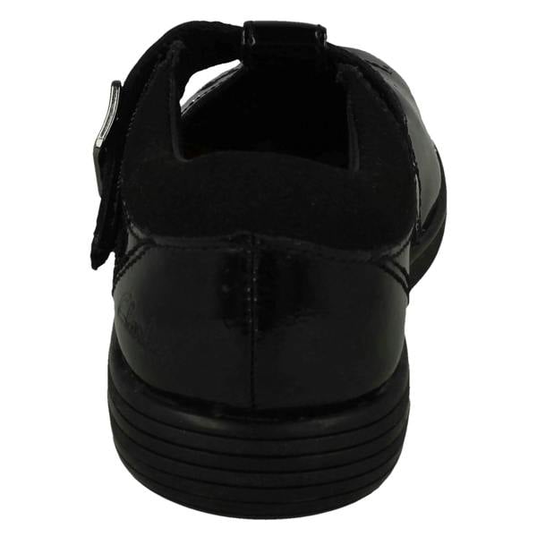 Clarks Girls Clarks T-Bar School Shoes Jazzy Tap K