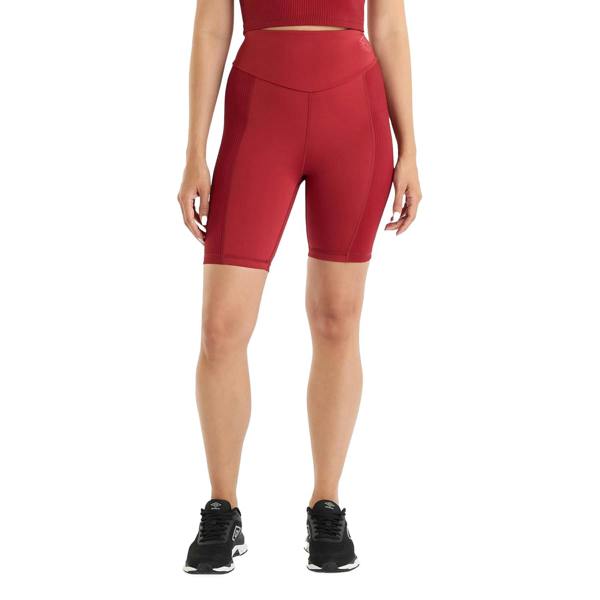 Umbro Womens/Ladies Pro Training Cycling Shorts - Sundried Tomato - 