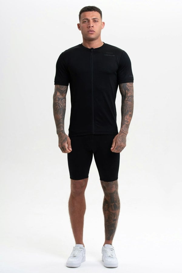 Discipline 365 Black Cycle Jersey Top