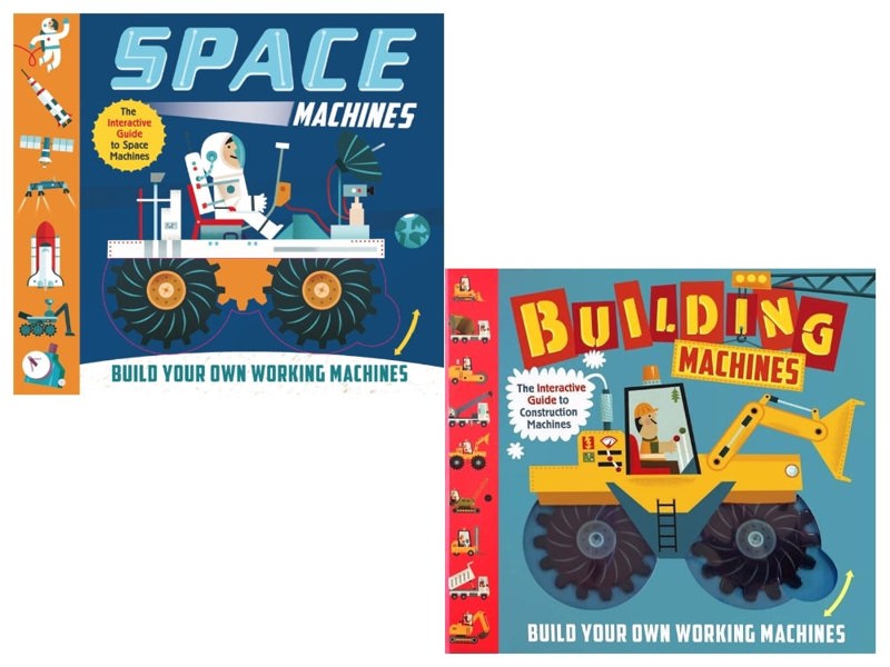 Templar Publishing Building Machines and Space Machines 2 Book Set