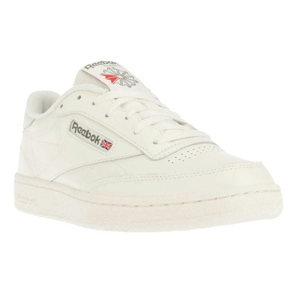 Reebok Mens Club C 85 Leather Trainers - Chalk