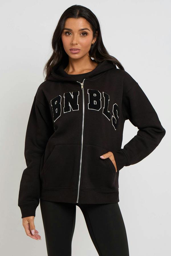 Urban Bliss Zip Through Hoodie