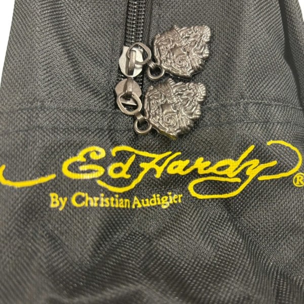Ed Hardy Black Backpack Kids Bag