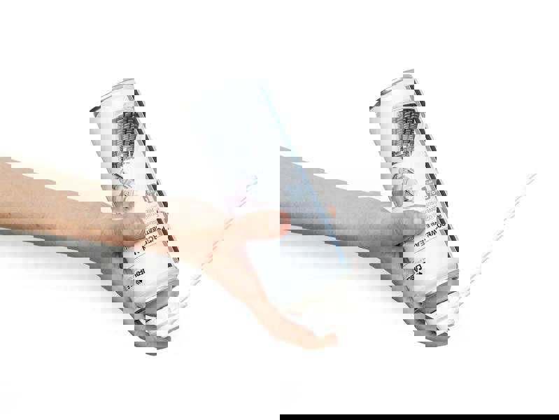 Durable POWERCLEAN Invertible Compressed Air Duster Keyboard PC Cleaner | 200ml